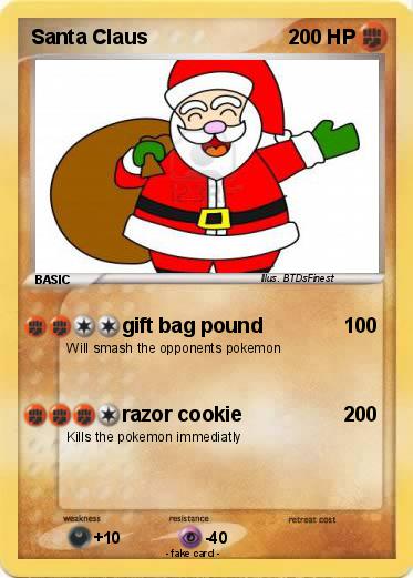 Pokemon Santa Claus