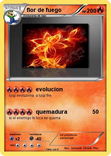 Pokemon flor de fuego