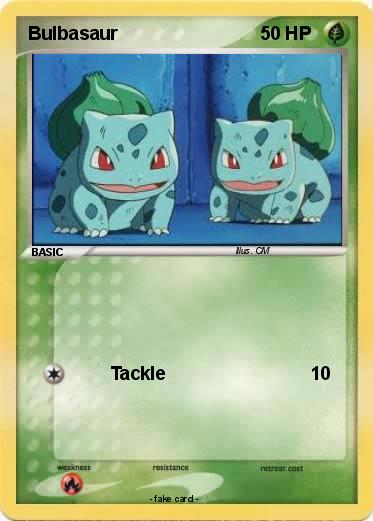 Pokemon Bulbasaur