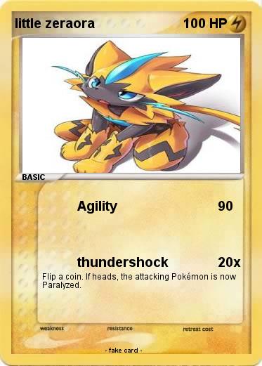 Pokemon little zeraora