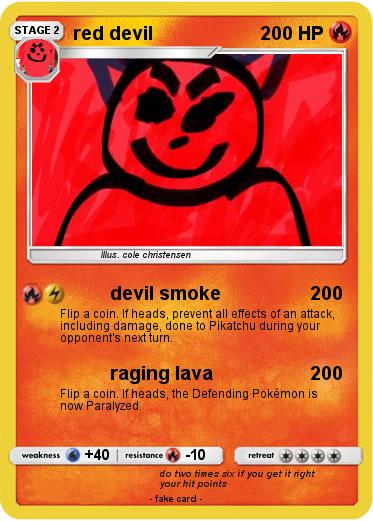 Pokemon red devil