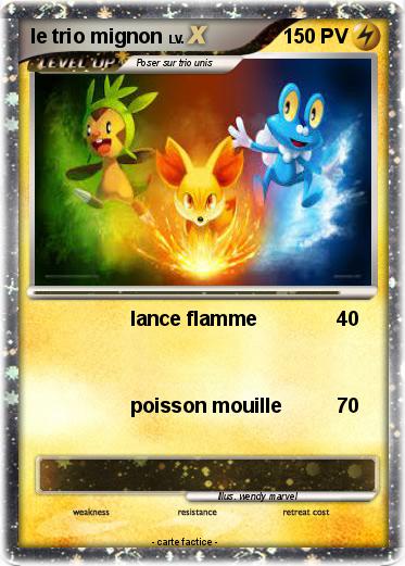 Pokemon le trio mignon