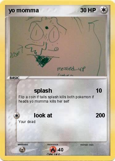 Pokemon yo momma
