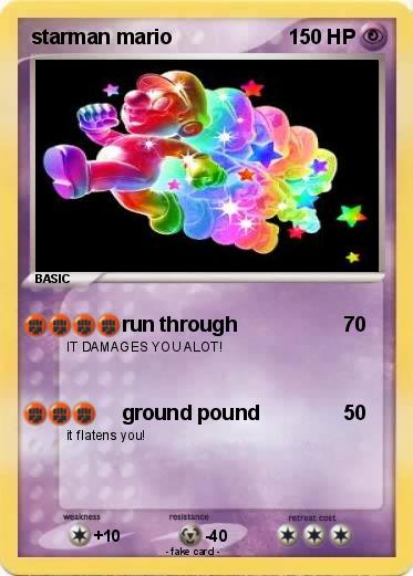 Pokemon starman mario