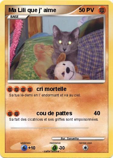 Pokemon Ma Lili que j' aime