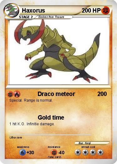 Pokemon Haxorus