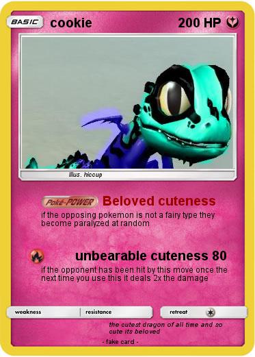 Pokemon cookie