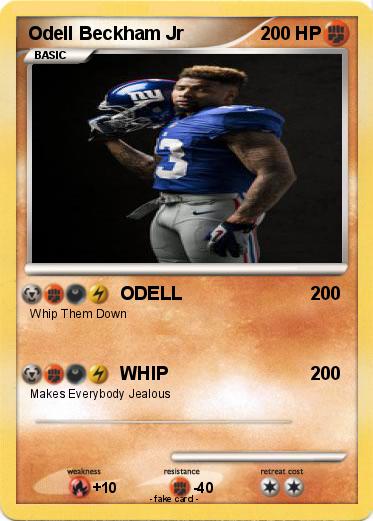 Pokemon Odell Beckham Jr