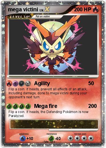 Pokemon mega victini
