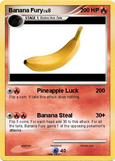 Pokemon Banana Fury