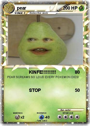 Pokemon pear