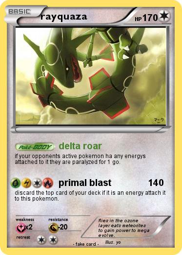 Pokemon rayquaza