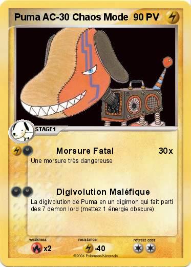 Pokemon Puma AC-30 Chaos Mode