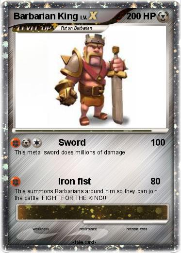 Pokemon Barbarian King