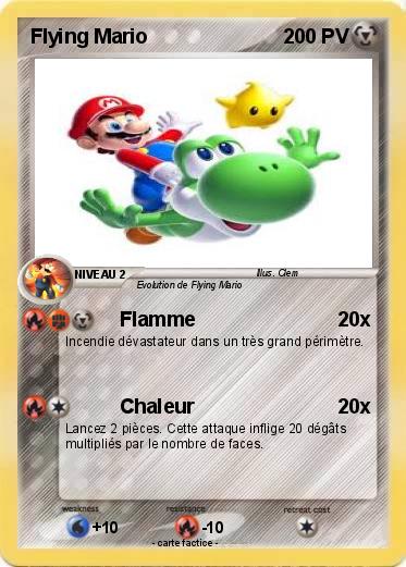 Pokemon Flying Mario