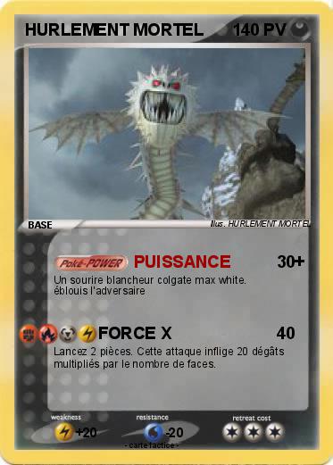Pokemon HURLEMENT MORTEL