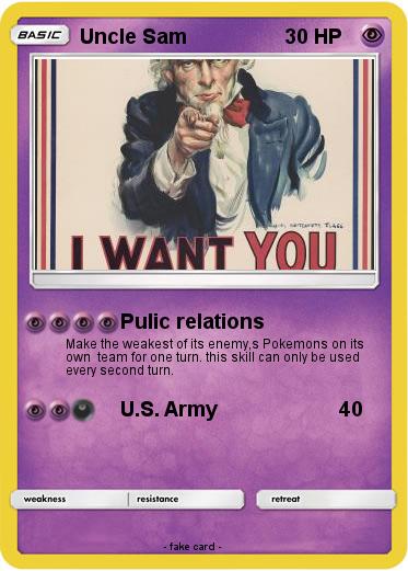 Pokemon Uncle Sam