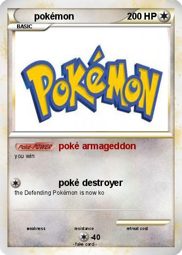 Pokemon pokémon