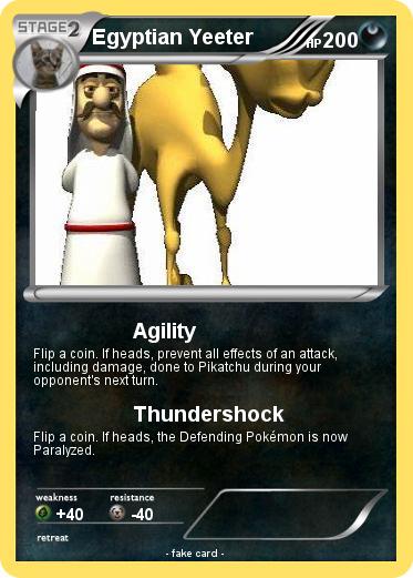 Pokemon Egyptian Yeeter