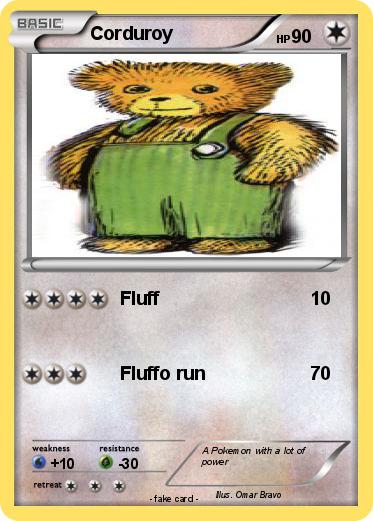 Pokemon Corduroy
