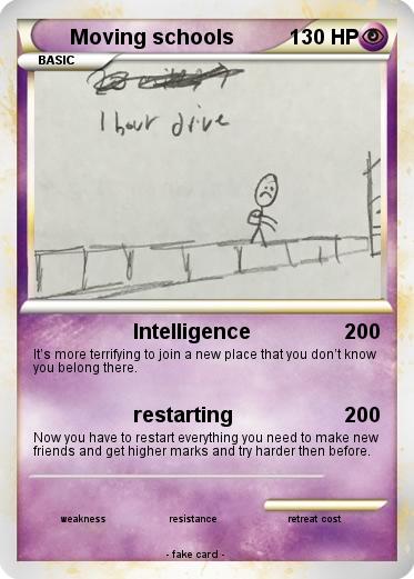 Pokemon Moving schools