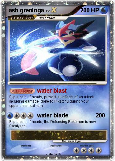 Pokemon ash greninga