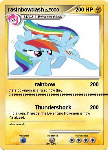 Pokemon rasinbowdash