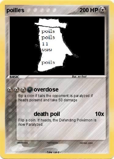 Pokemon poilles