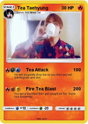 Pokemon Tea Taehyung