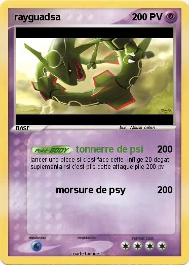 Pokemon rayguadsa