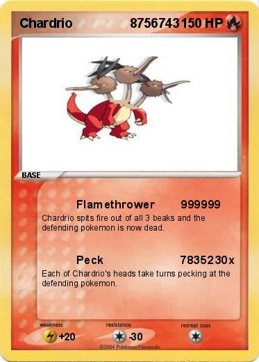Pokemon Chardrio                8756743