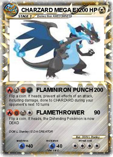 Pokemon CHARZARD MEGA EX