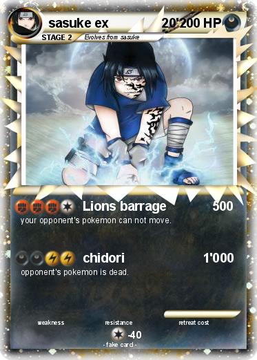 Pokemon sasuke ex               20'