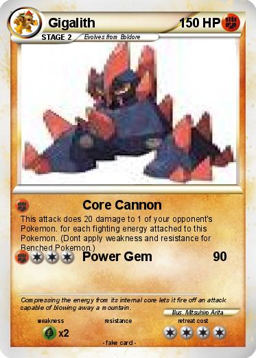 Pokemon Gigalith