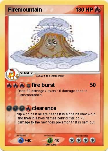 Pokemon Firemountain