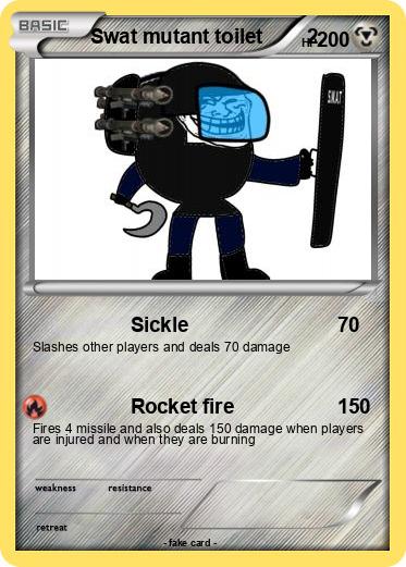 Pokemon Swat mutant toilet        2