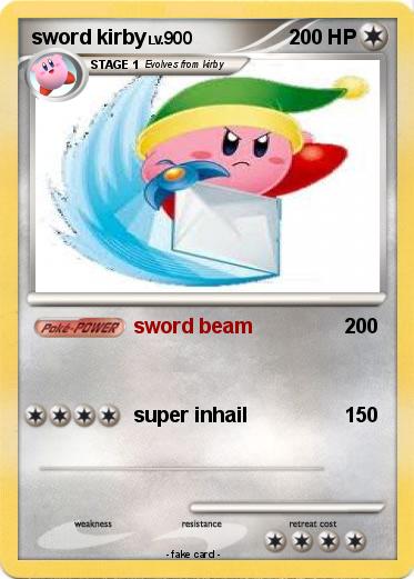 Pokemon sword kirby