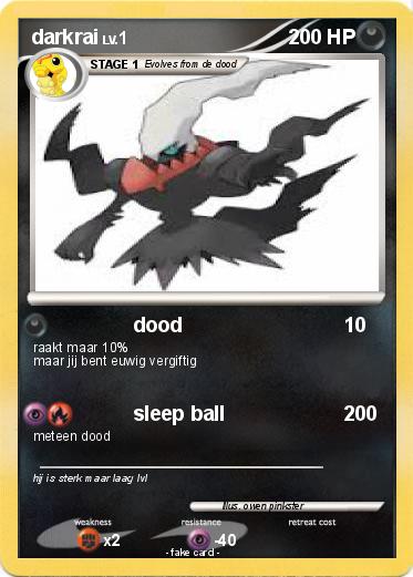 Pokemon darkrai