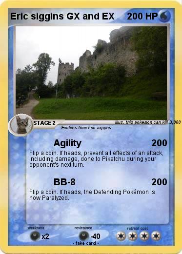 Pokemon Eric siggins GX and EX