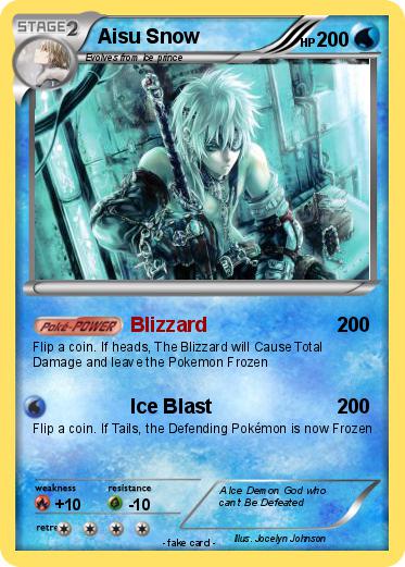 Pokemon Aisu Snow