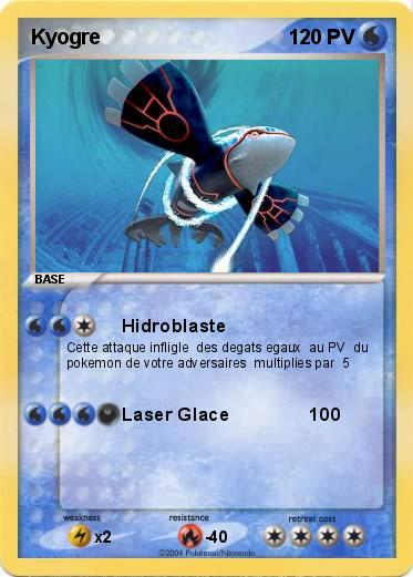 Pokemon Kyogre
