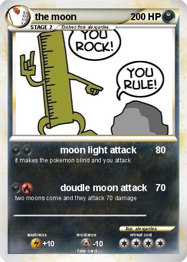 Pokemon the moon
