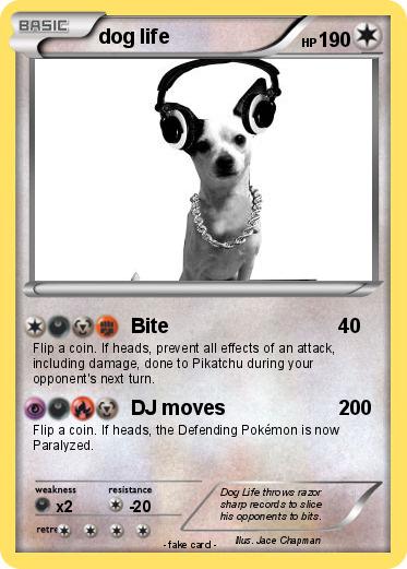 Pokemon dog life