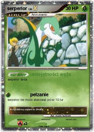 Pokemon serperior
