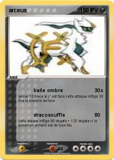 Pokemon arceus