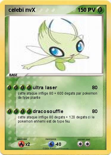 Pokemon celebi nvX