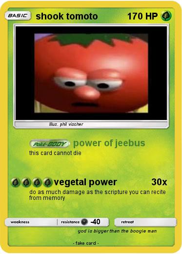 Pokemon shook tomoto