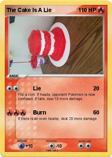 Pokemon The Cake Is A Lie