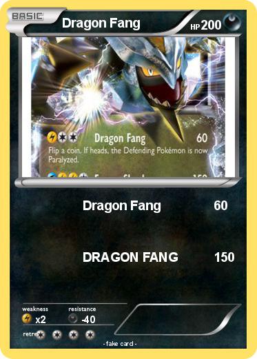 Pokemon Dragon Fang