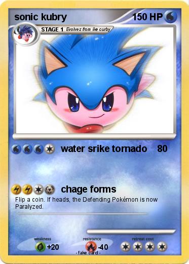 Pokemon sonic kubry